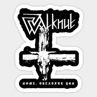 Walknut band Sticker